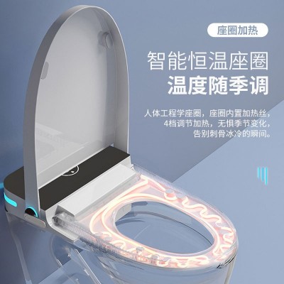 墙排侧排后排智能马桶全自动即热式无水压限制墙排式一体式坐便器图4