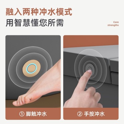 彩色脉冲无水压限制个性陶瓷家用马桶卫生间虹吸式小户型坐便器图4