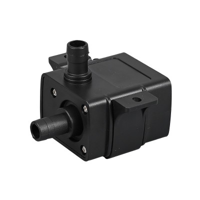 跨境DC12V5W水泵电脑水冷散热循环直流无刷太阳能USB水泵水培种菜图2