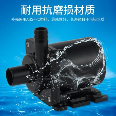 源头工厂 自营 循环水泵 直流潜水泵 静音泵高扬程水泵洗澡机水泵图3