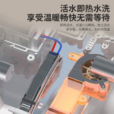 2025款紫外线杀菌智能马桶虹吸一体式泡沫盾无水压限制坐便器批发图4