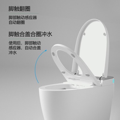 家用马桶坐便器虹吸式节水陶瓷坐厕卫生间酒店工程座便器一件代发图4