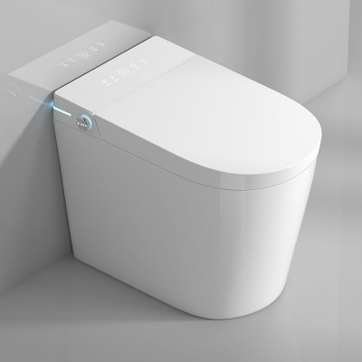 小户型智能马桶全自动翻盖一体式即热语音虹吸坐便器无水压限制