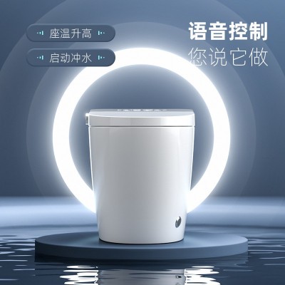 GOGO智能马桶全自动翻盖一体式家用即热语音虹吸坐便器无水压限制图4