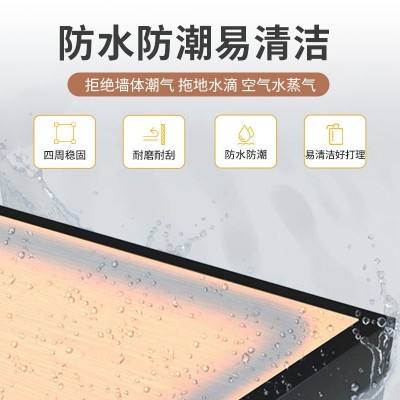 卫生间门厨房门厕所门洗手间门阳台门钛镁铝合金钢化玻璃门定作厂图4