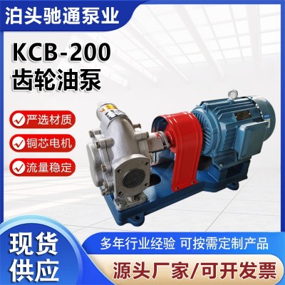 定制KCB-200齿轮油泵柴油润滑机油齿轮油泵化工食品加工配用图2