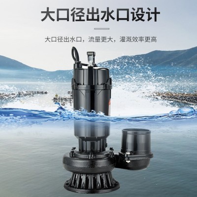 农用220V 1寸2寸3寸4寸四寸潜水泵抽水机大流量高扬程泵鱼塘灌溉图3