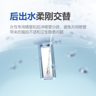 WAWA智能马桶蛋形全自动一体式无水压限制陶瓷圆形坐便器跨境专供图4
