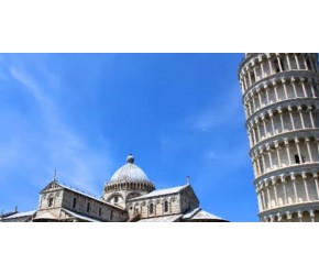 比萨斜塔:世界著名建筑奇观！