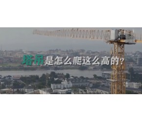 比建筑还高的塔吊，是如何升那么高的？看完涨知识了