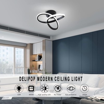 跨境北欧简约吸顶灯客厅灯阳台灯楼道灯卧室灯过道灯灯灯具led图2