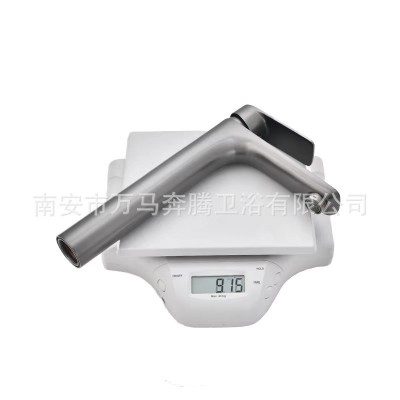 枪灰台上盆水龙头冷热黄铜款加高面盆洗脸盆高脚卫生间洗手盆单冷图4