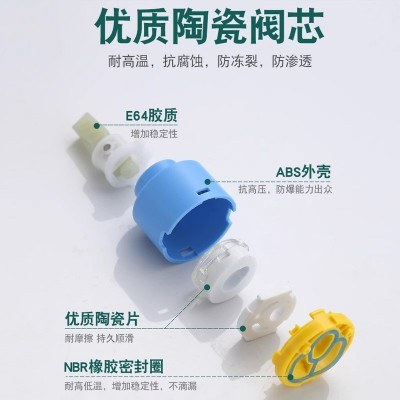厨房水龙头冷热二合一家用洗菜盆洗碗池水槽增压防溅不锈钢水龙头图4