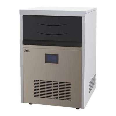 厂家供应批发60KG大容量多功能冰块机 商用奶茶店KTV月 牙冰制冰机图5