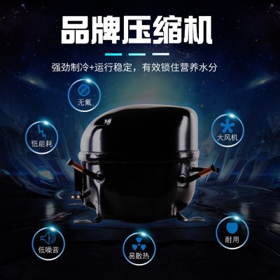 开槽沙拉台商用冷藏保鲜工作台冷冻柜小菜冰箱水果捞展示柜喷雾图2