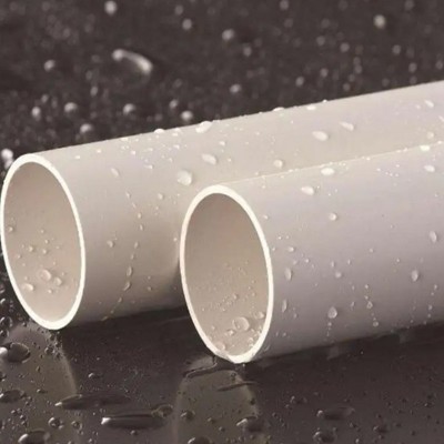 pvc污水排水管件市政雨水下水管大口径塑料管上水道排水 排污白色图2