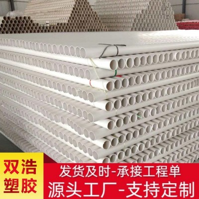 PVC排水管下水道管 UPVC大口径排污管400 PVC排水 排污管110厂家图2