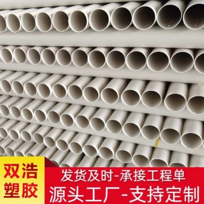建筑排水用PVC-U管材 泄水管 地埋式排水排污管件管材规格齐全图2