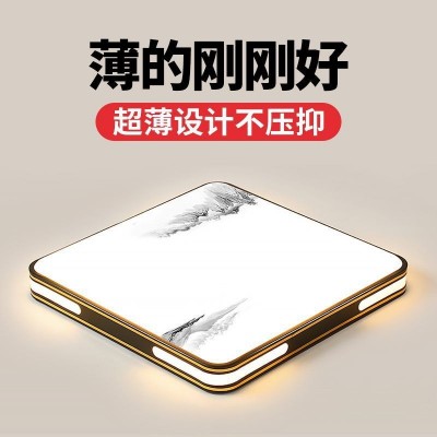中山灯具全光谱客厅主灯新款新中式led吸顶灯现代简约套餐工厂图2