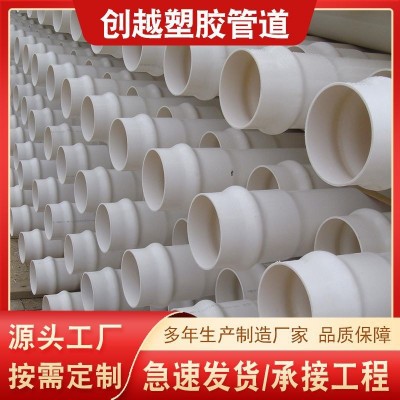 upvc给水管110供水农田排灌塑料管道pvc-u上水园林输水管