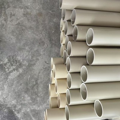 PVC塑料管排水管排污排风圆管 建筑灌溉工程现货可定制PVC卷芯管图3