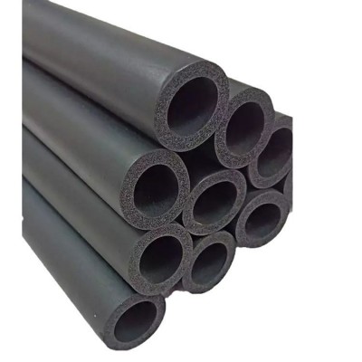 厂家直供橡塑管保温建材B1级背胶隔音降噪保温30mm吸声可贴铝箔图3