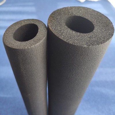 厂家直供橡塑管保温建材B1级背胶隔音降噪保温30mm吸声可贴铝箔图2