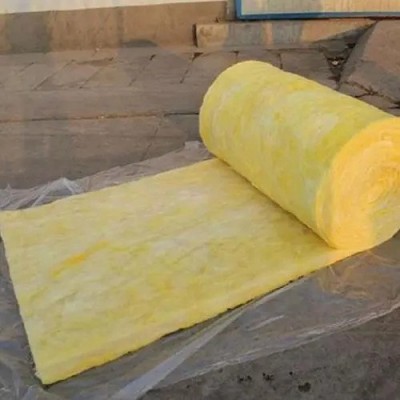 厂家直供玻璃棉卷毡钢结构房屋墙体吸音棉A级防火棉保温隔热棉图2