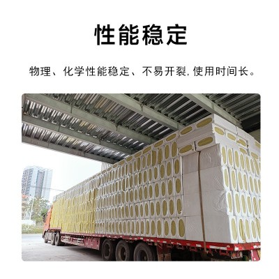 岩棉板50mm厚80mm厚100mm厚岩棉 屋顶隔热保温隔音 A级防火岩棉板图4