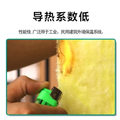 玻璃棉卷毡 养殖大棚钢结构厂房专用 隔热隔音保温隔断填充玻璃棉图4
