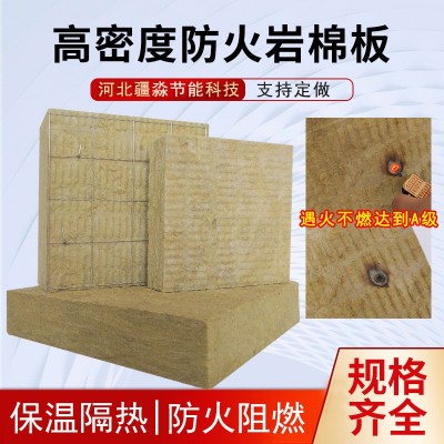 厂家定制复合岩棉板憎水砂浆岩棉板高密度插丝抗压机制岩棉复合板图2
