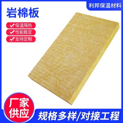 现货防火岩棉板 高密度外墙保温隔热岩棉板幕墙矿棉吸音岩棉板图1