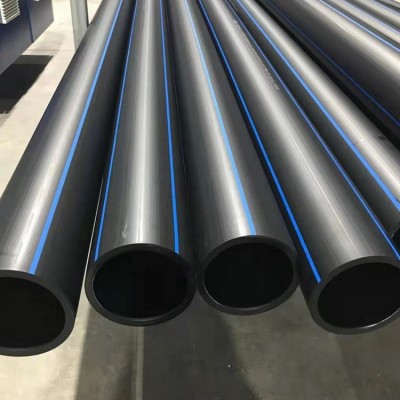 PE给水管250黑色热熔供水管道对接压力1.0Mpa大口径埋地现货供应图2