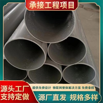 PVC农田灌溉管 大口径供水管 农业供水浇地喷灌管多规格厂家批发图3