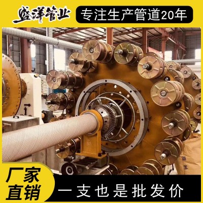 PE钢丝网骨架管110全新料聚乙烯消防给水160钢丝网骨架复合管厂家图2