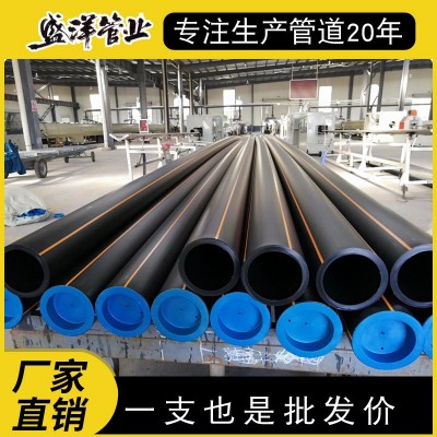 PE给水管pe100级自来水黑色聚乙烯pe管材市政饮水用HDPE管道厂家图2