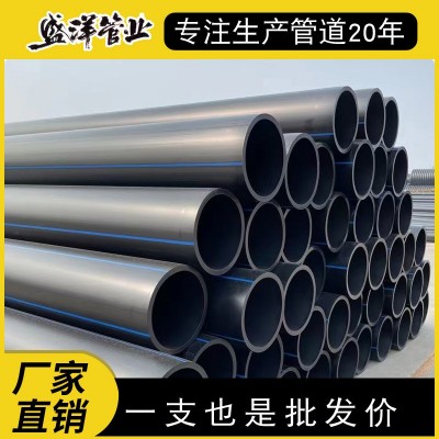PE给水管pe100级自来水黑色聚乙烯pe管材市政饮水用HDPE管道厂家图4