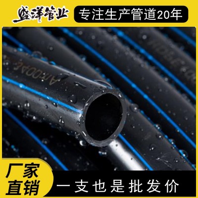PE盘管厂家黑色塑料HDPE自来水供水埋地用农业灌溉dn20PE穿线盘管图2