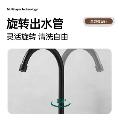 户外仿古水龙头单冷全铜防冻复古洗手盆庭院拖把池快开双用水龙头图4