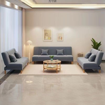 沙发小户型出租屋沙发床两用多功能现代年轻人卧室一体式沙发客厅图2