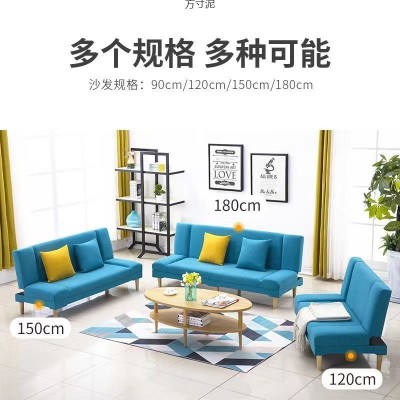 沙发小户型出租屋沙发床两用多功能现代年轻人卧室一体式沙发客厅图3