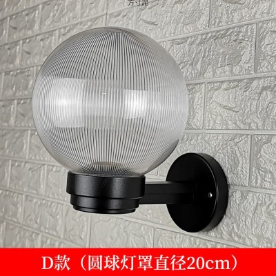 户外防晒LED壁灯阳台露台灯过道楼梯走廊圆球灯床头灯浴室灯厂图5