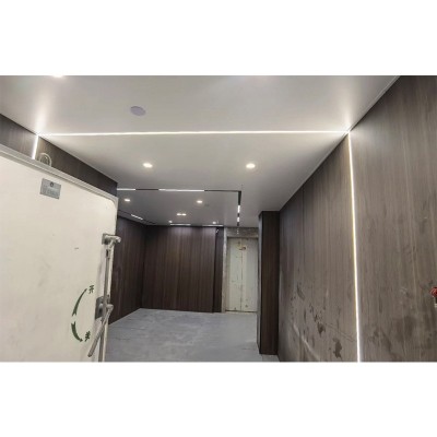 集成吊顶蜂窝大板铝天花批发1220*2440墙板发光龙骨灯具厂家设计图2