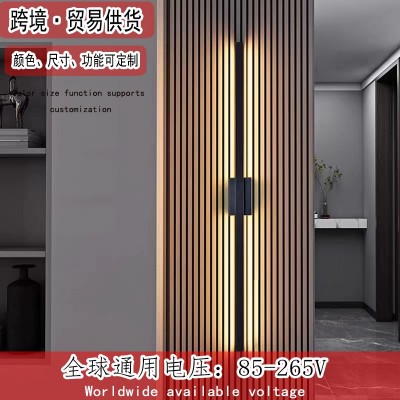 简约现代led长条壁灯创意客厅沙发电视卧室床头背景墙壁网红灯具图2