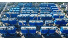 江苏太仓溪悦阁项目52栋单体建筑全部封顶