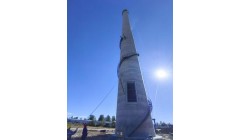混凝土烟筒建筑项目圆满竣工 精益建造